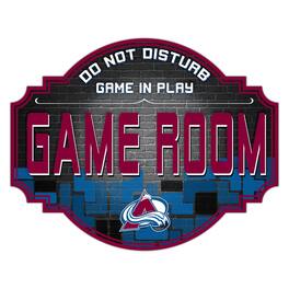 Fan Creations - Colorado Avalanche 12'' Game Room Tavern Sign - Multicolor
