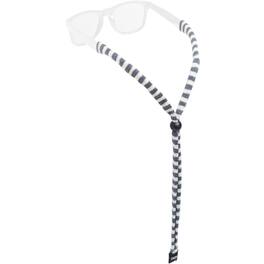 Chums - Original Standard Cotton Eyewear Retainer - Gray & White Stripe