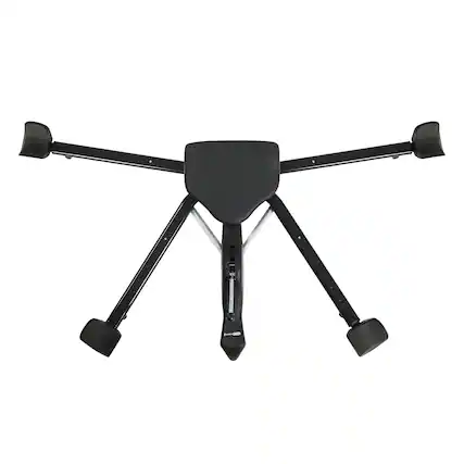 Front. HolaHatha - HolaHatha Leg Stretcher Split Machine for Flexibility Training, Steel, Black - Black.