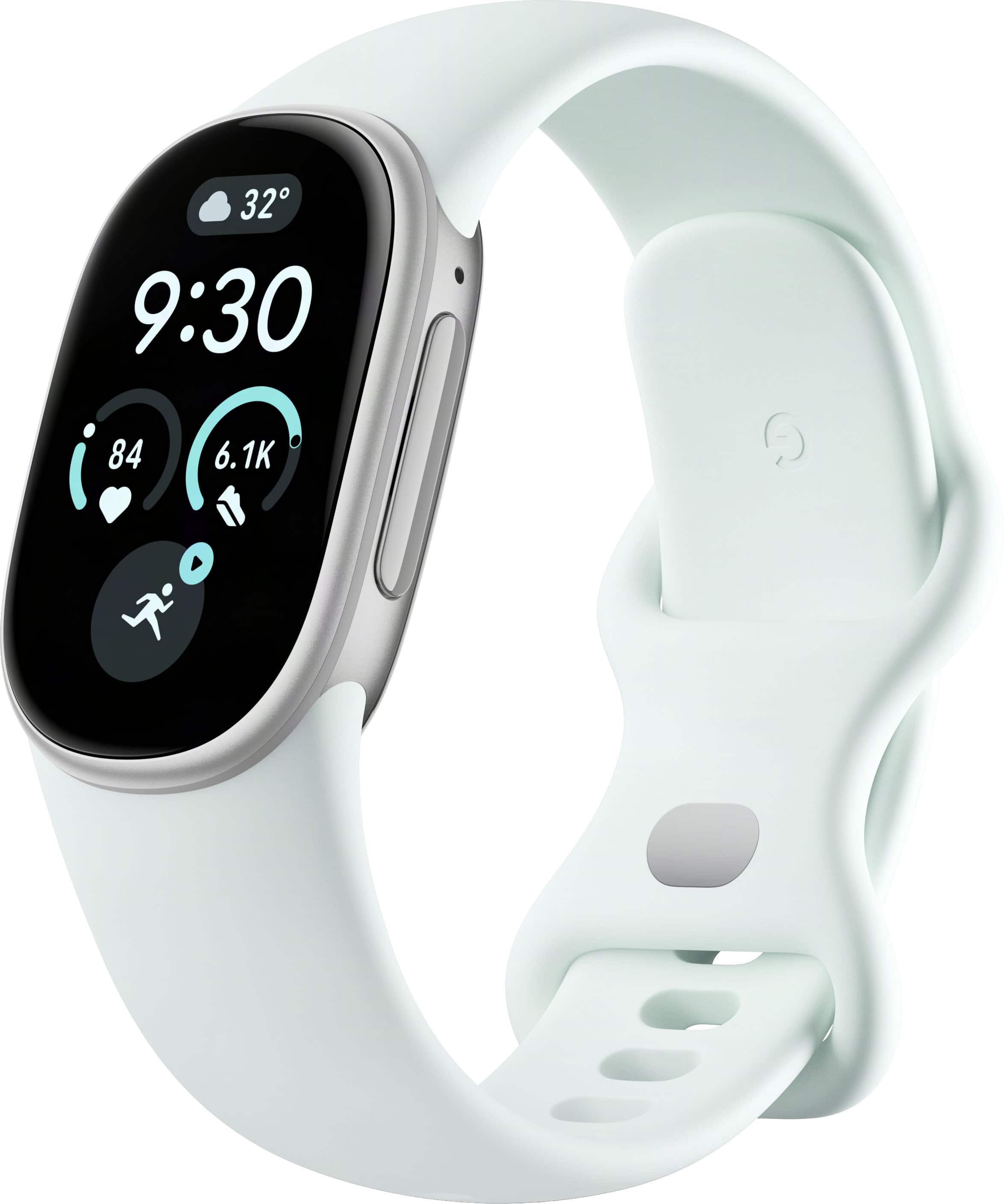 Google - Fitbit Edge - Advanced Fitness & Health Tracker with Colored Display - Works with Android and iOS - Fog - (2026)