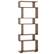 Alt View 8. Costway - Costway 6-tier Storage Bookshelf S-shaped Geometric Bookcase with Anti-toppling Kits Brown - Brown.