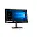 Front. Lenovo - ThinkVision SSe-20 21.5” LCD FreeSync Monitor - Black.