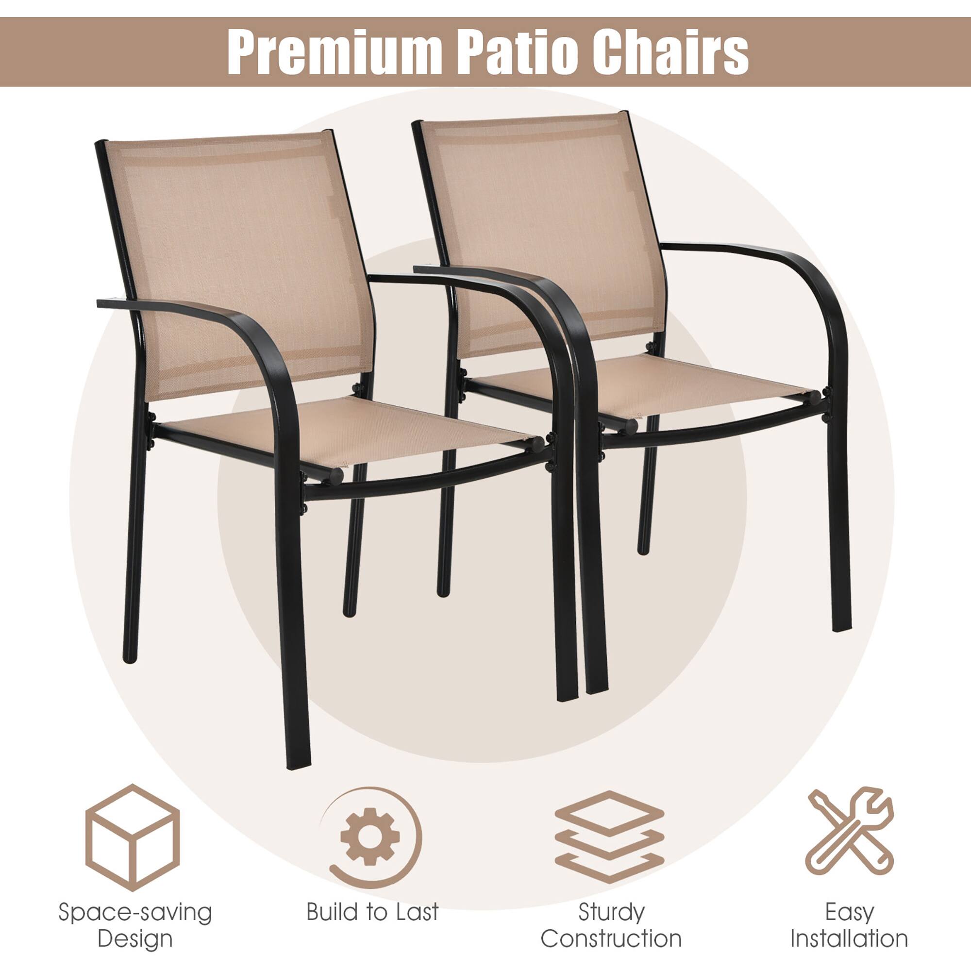 Premium Patio Chairs

- Space-saving Design
- Build to Last
- Sturdy Construction
- Easy Installation