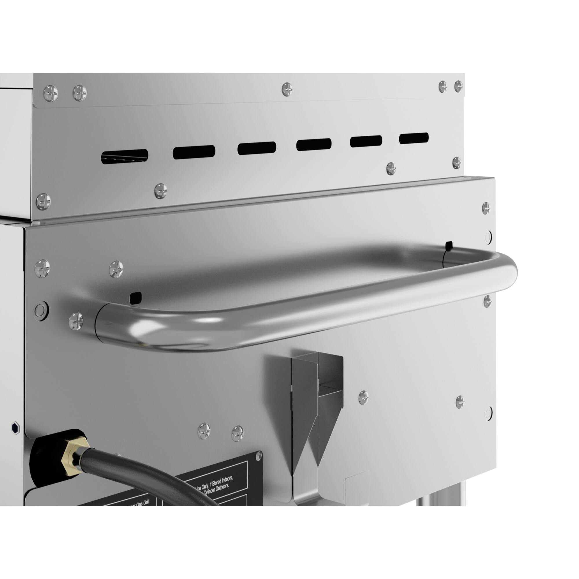 Alt View 6. Koolmore - 60 in. 8-Burner Commercial Outdoor Propane Gas Grill with Two 30 in. Pizza Ovens in Stainless-Steel, (CGKIT6-P30P30) - Stainless Steel.