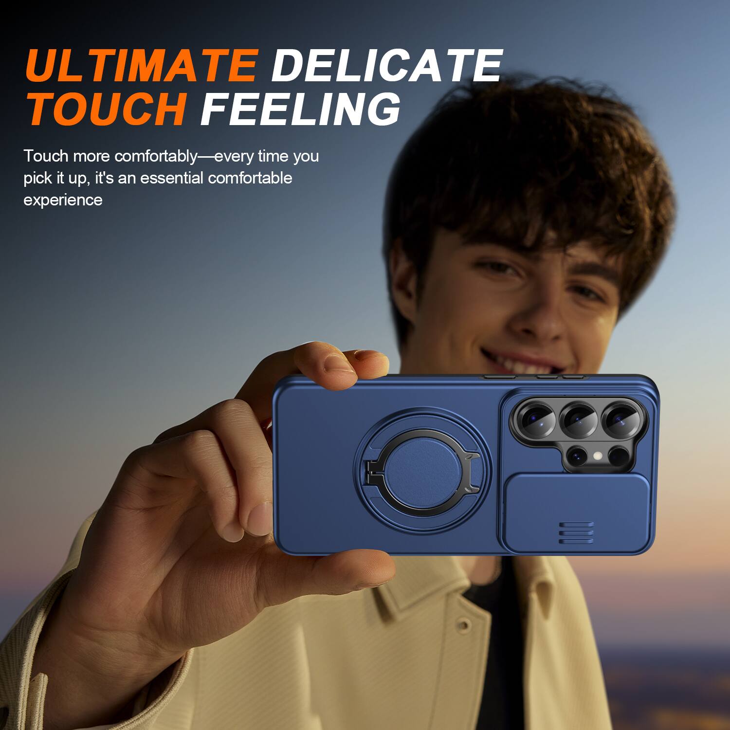 ULTIMATE DELICATE TOUCH FEELING

Touch more comfortably—every time you pick it up, it's an essential comfortable experience