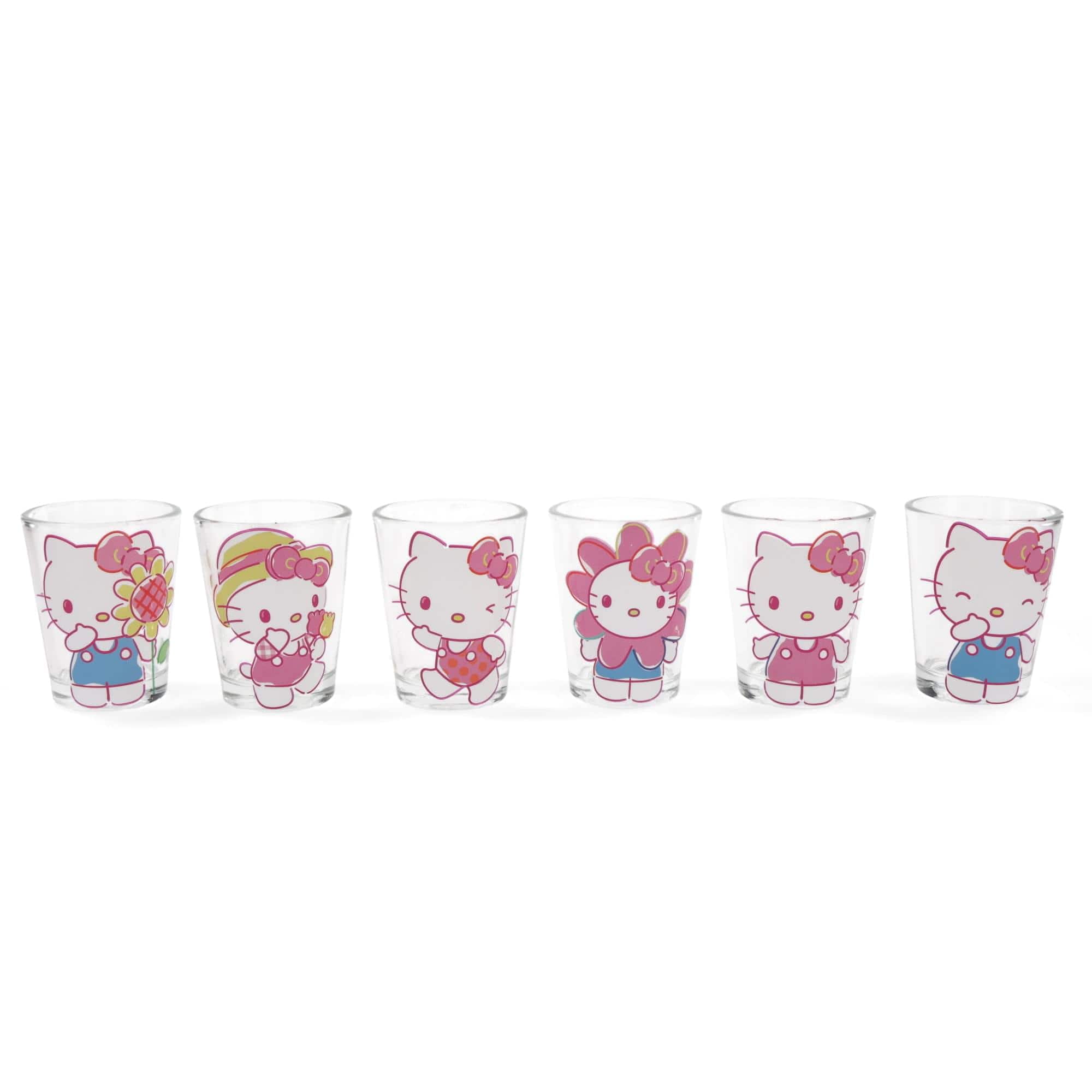 Silver Buffalo Sanrio Hello Kitty Springtime 2 Ounce Mini Shot