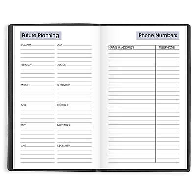 Future Planning  
JANUARY  
FEBRUARY  
MARCH  
APRIL  
MAY  
JUNE  
JULY  
AUGUST  
SEPTEMBER  
OCTOBER  
NOVEMBER  
DECEMBER  

Phone Numbers  
NAME & ADDRESS  
TELEPHONE