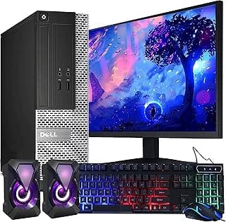 Dell Refurbished Excellent OptiPlex 3010 SFF Desktop PC Combo