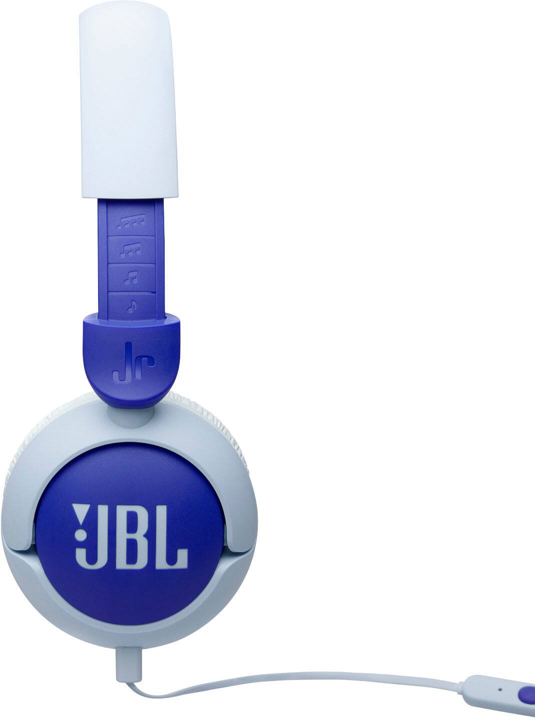 Alt View 1. JBL - Junior 320 Wired Kids On-Ear Headphones - 2025 - Blue.