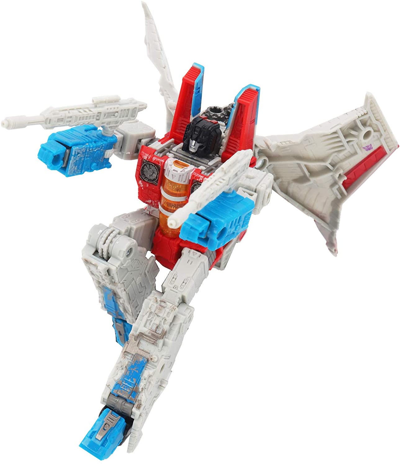 Alt View 5. Transformers - WFC-S24 Starscream Voyager Class | Transformers Generations War for Cybertron Siege Chapter.