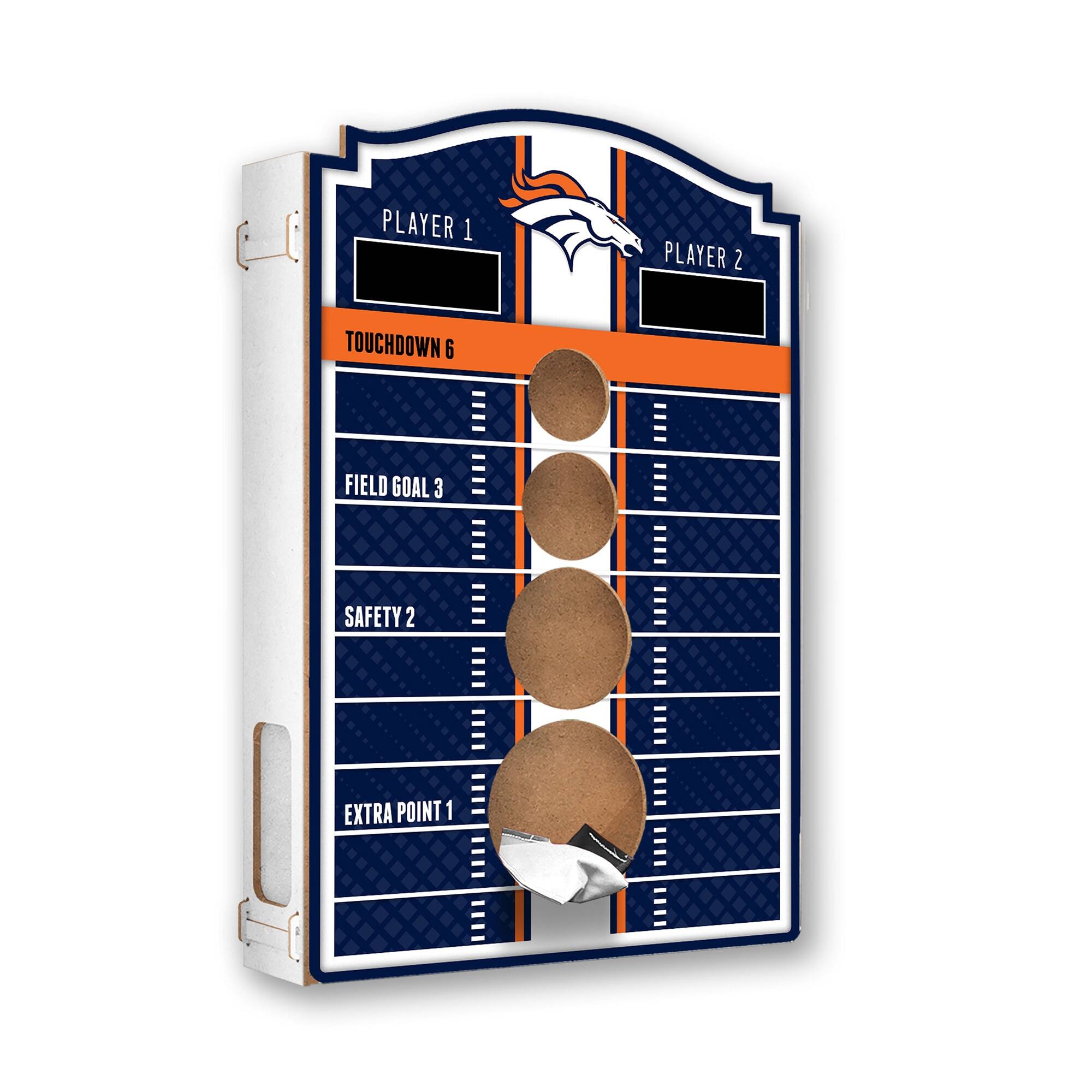 PLAYER 1 PLAYER 2  
TOUCHDOWN 6  
FIELD GOAL 3  
SAFETY 2  
EXTRA POINT 1