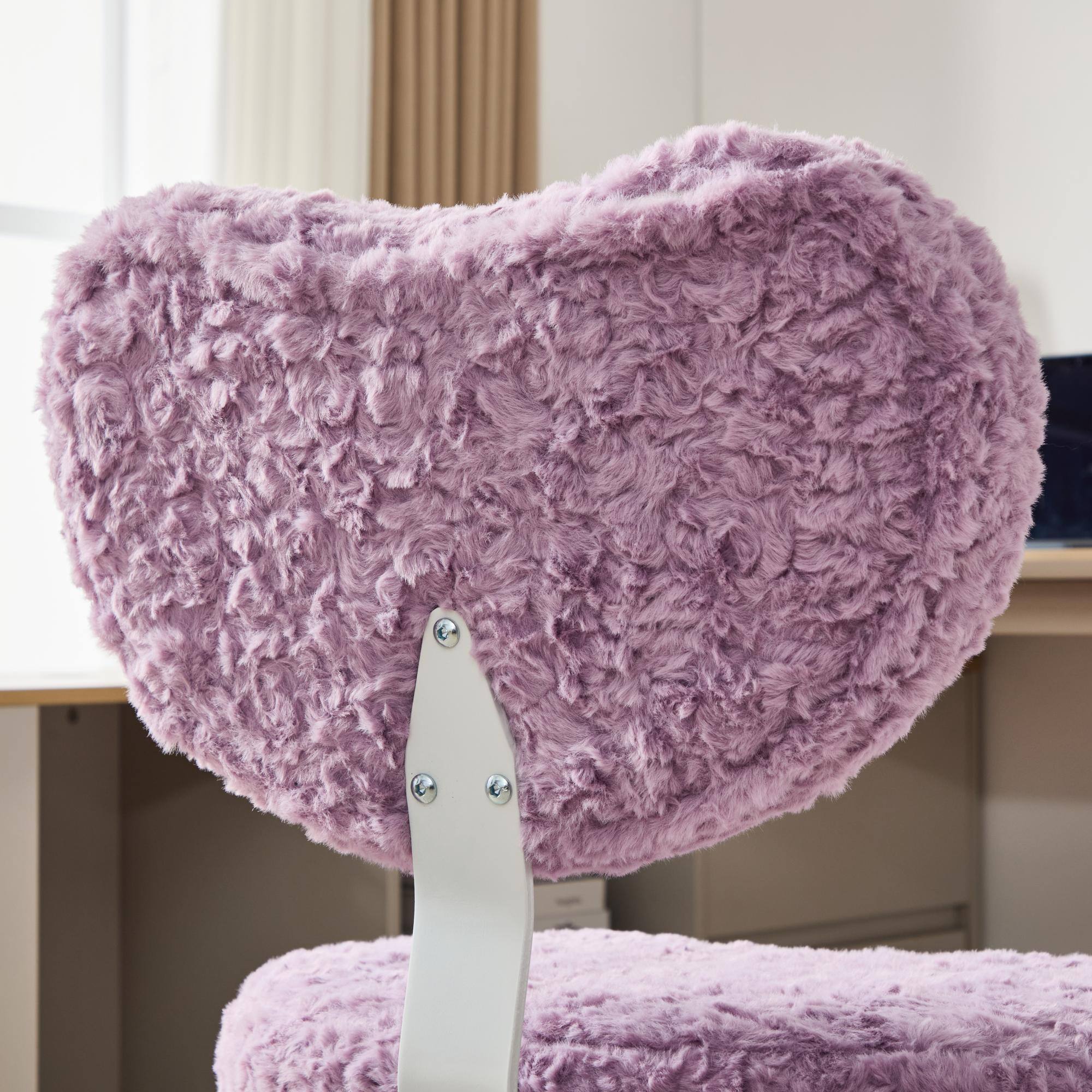 Alt View 1. Forest'nSky - Adjustable Cross-Legged Meditation Chair with Lumbar Support & Wheels,Violet - Violet.