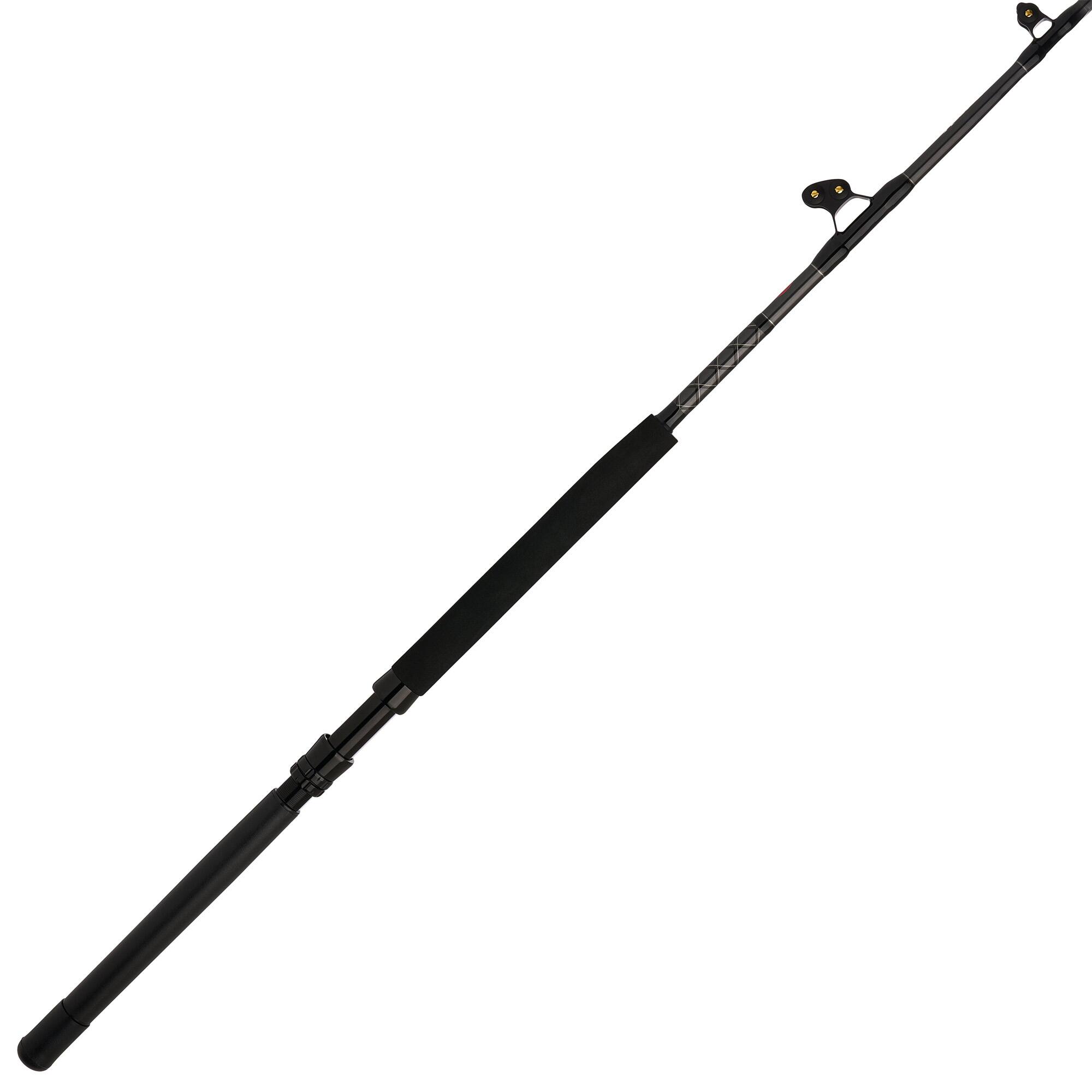 Front. PENN - Penn Ally II Straight Butt Conventional Boat Rod, 6 Feet, Loads Up To 80 Pounds - Black.