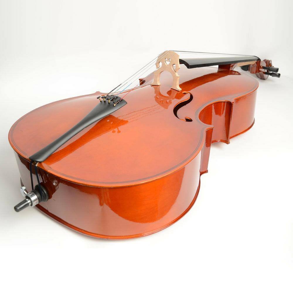 Back. Winado - School Band Pure Sound Professional 4/4 Full Size Cello With Bow Rosin Case.