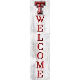 Fan Creations - Texas Tech Red Raiders 48'' Welcome Leaner - Multicolor