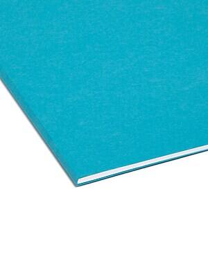 Alt View 4. Smead - Smead File Folder, 3 Tab, Letter Size, Teal, 100/Box (10291) - Teal.