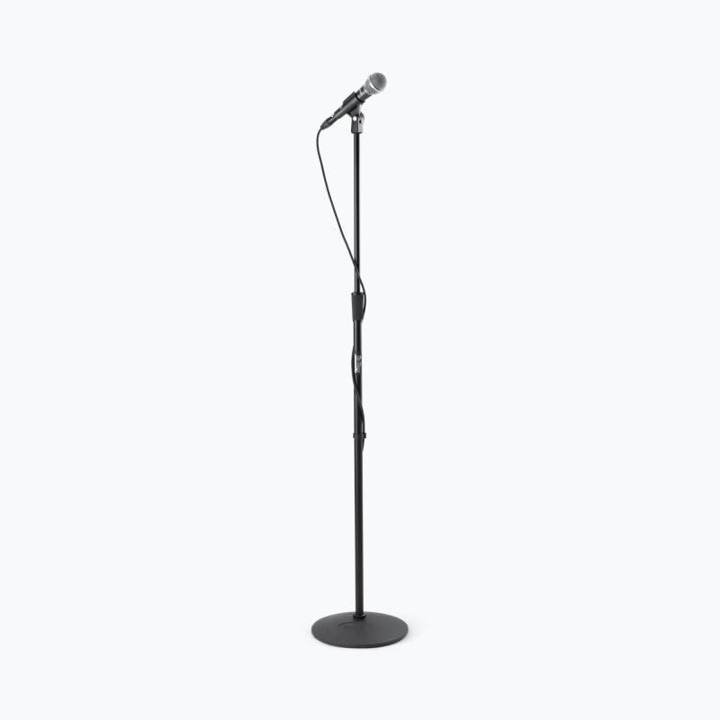 Angle. On Stage Stands - On-Stage MS9210 Heavy-Duty Low Profile Microphone Stand with 10" Base - Black.