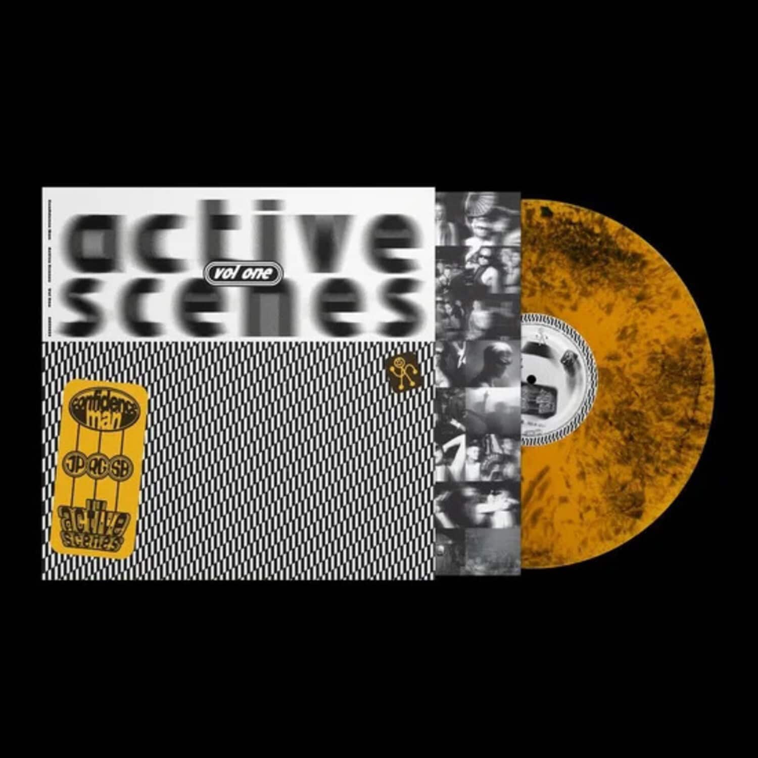 Confidence Man - Active Scenes Vol 1 - Limited Orange & Black Dust Colored Vinyl   - VINYL LP price history on PriceWatchPro