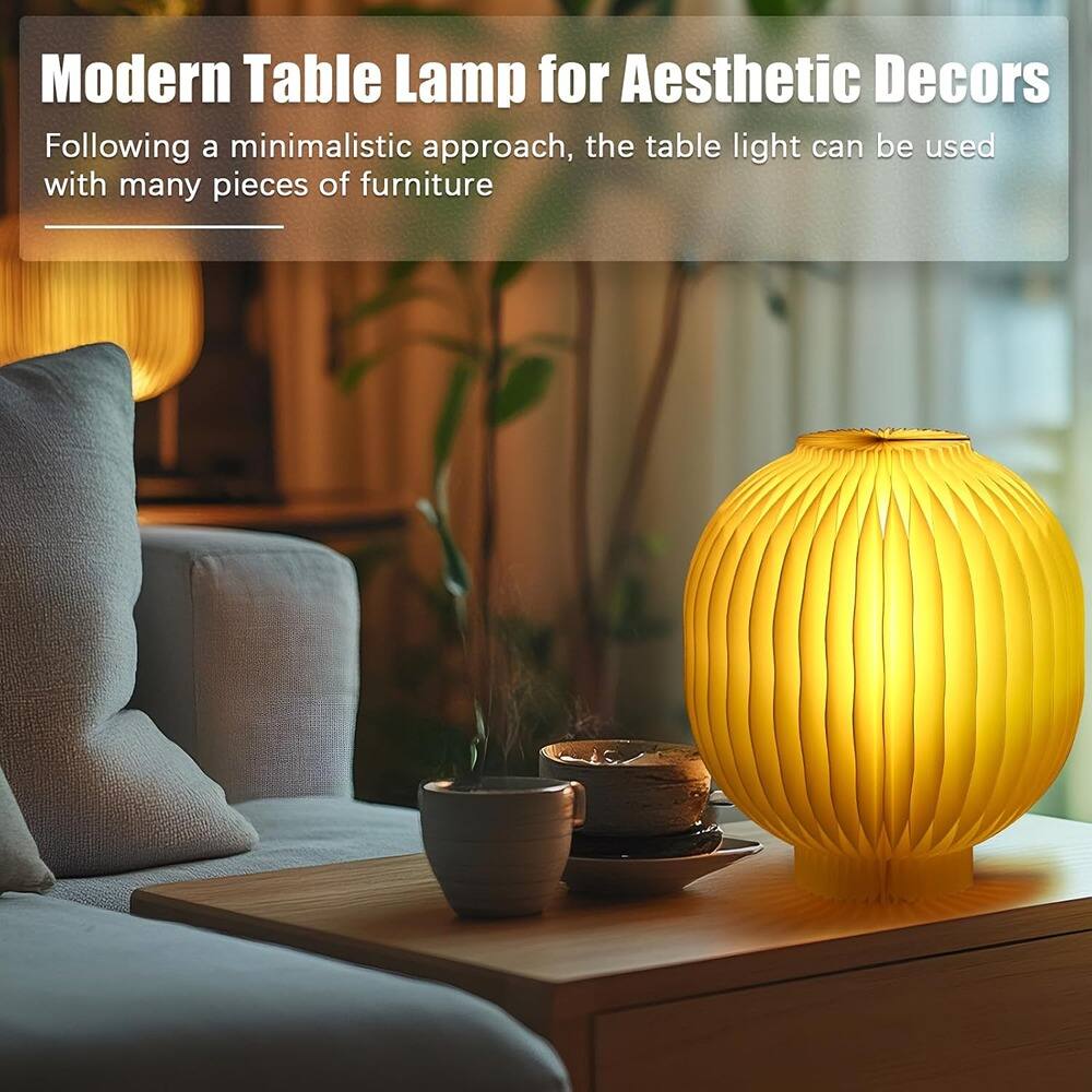 Modern Table Lamp for Aesthetic Decors

Following a minimalistic approach, the table light can be used with many pieces of furniture