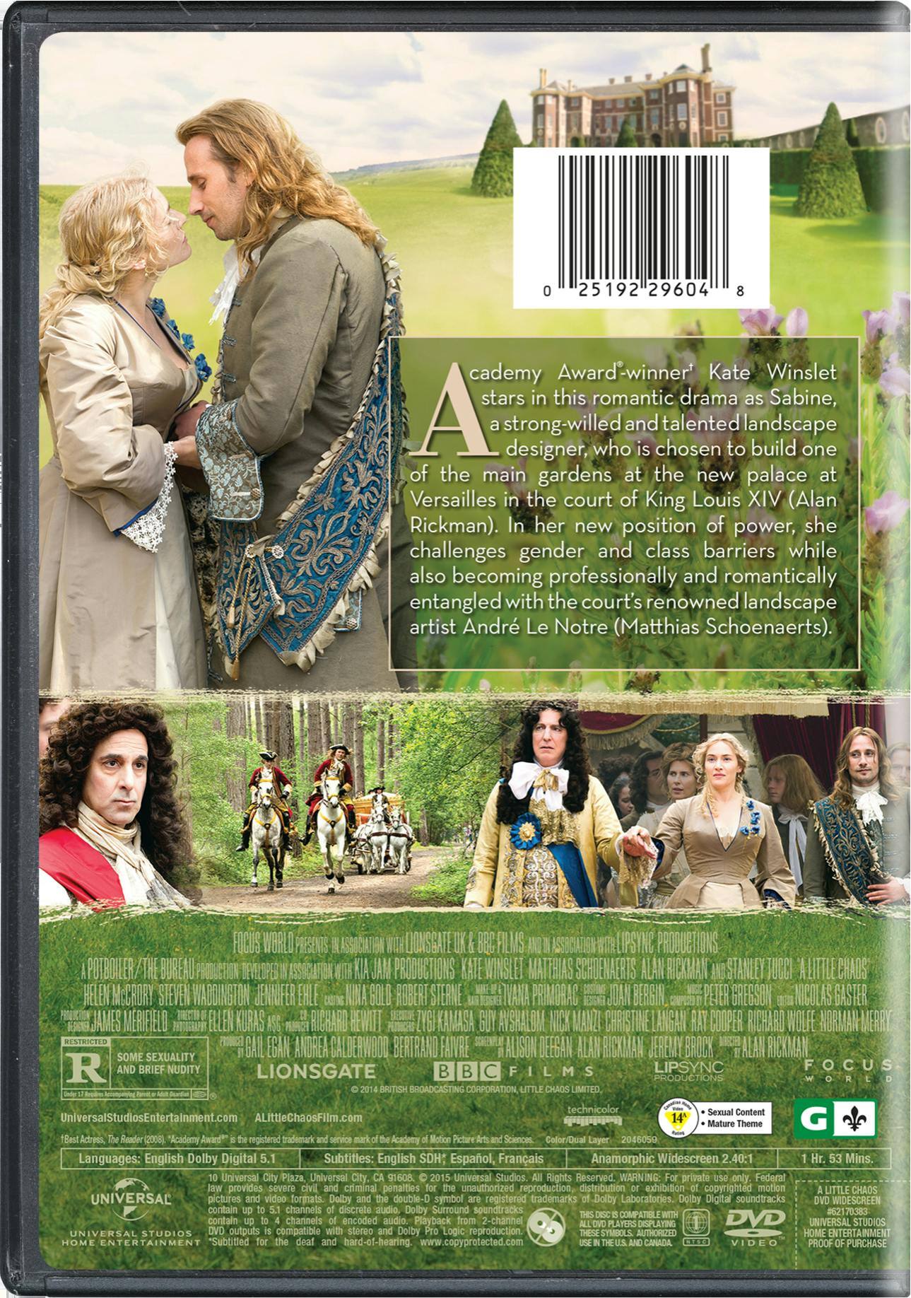 Angle. A Little Chaos [DVD].
