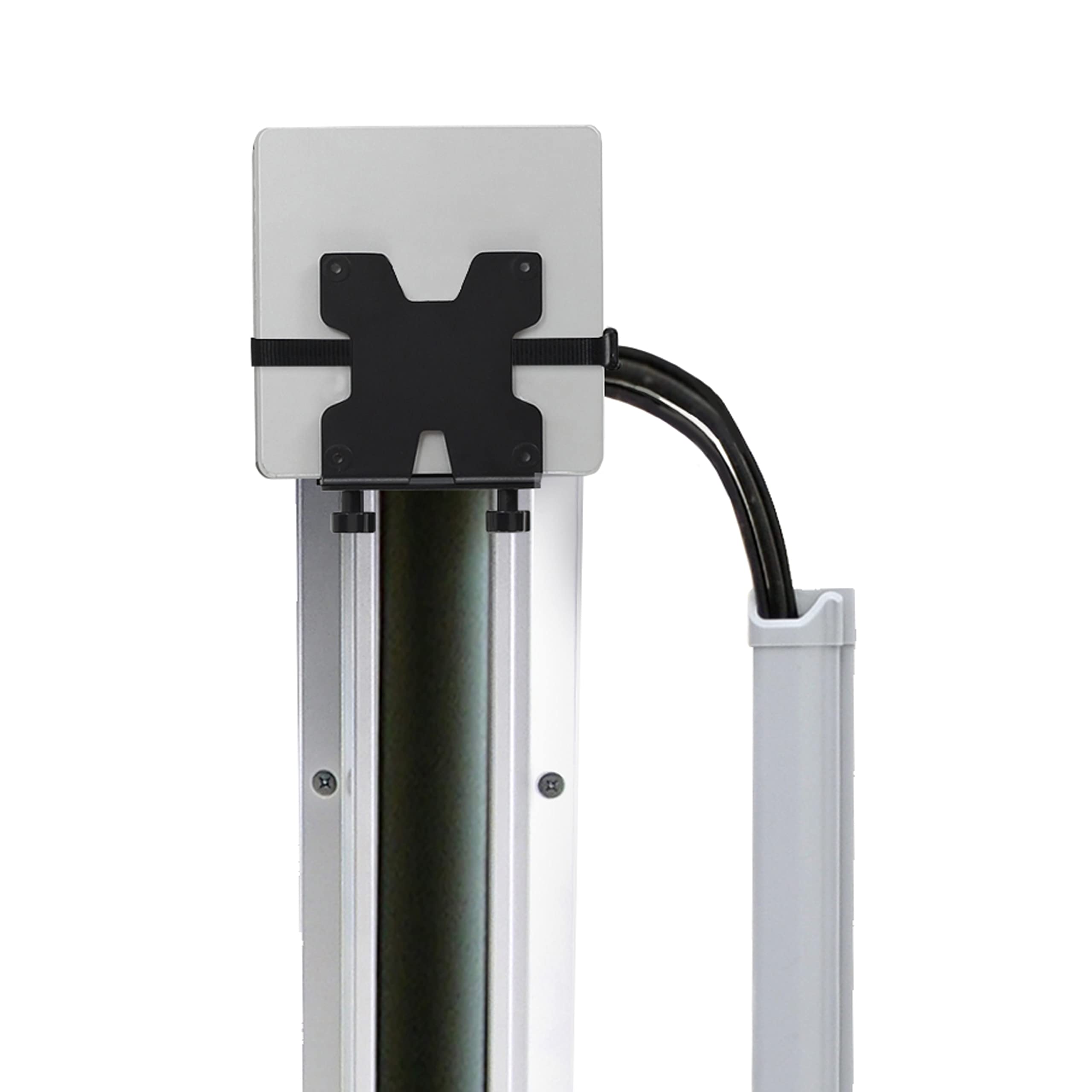 Alt View 9. Ergotron - 80-107-200 CPU Mount for Thin Client - Black - 6 lbs. Load Capacity - Flat Panel Display - 75 x 75, 100 x 100 - VESA Mou - Black.