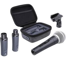 NUX - B-3RC Wireless Microphone System with 24-Bit 48kHz Audio Quality | Interference Free Signal Transmission up to 100 Feet - Black