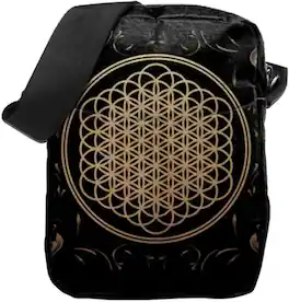 PopMarket - Bring Me the Horizon - Rocksax - Bring Me The Horizon - Flower Of Life Logo - Crossbody Bag with - Multicolor