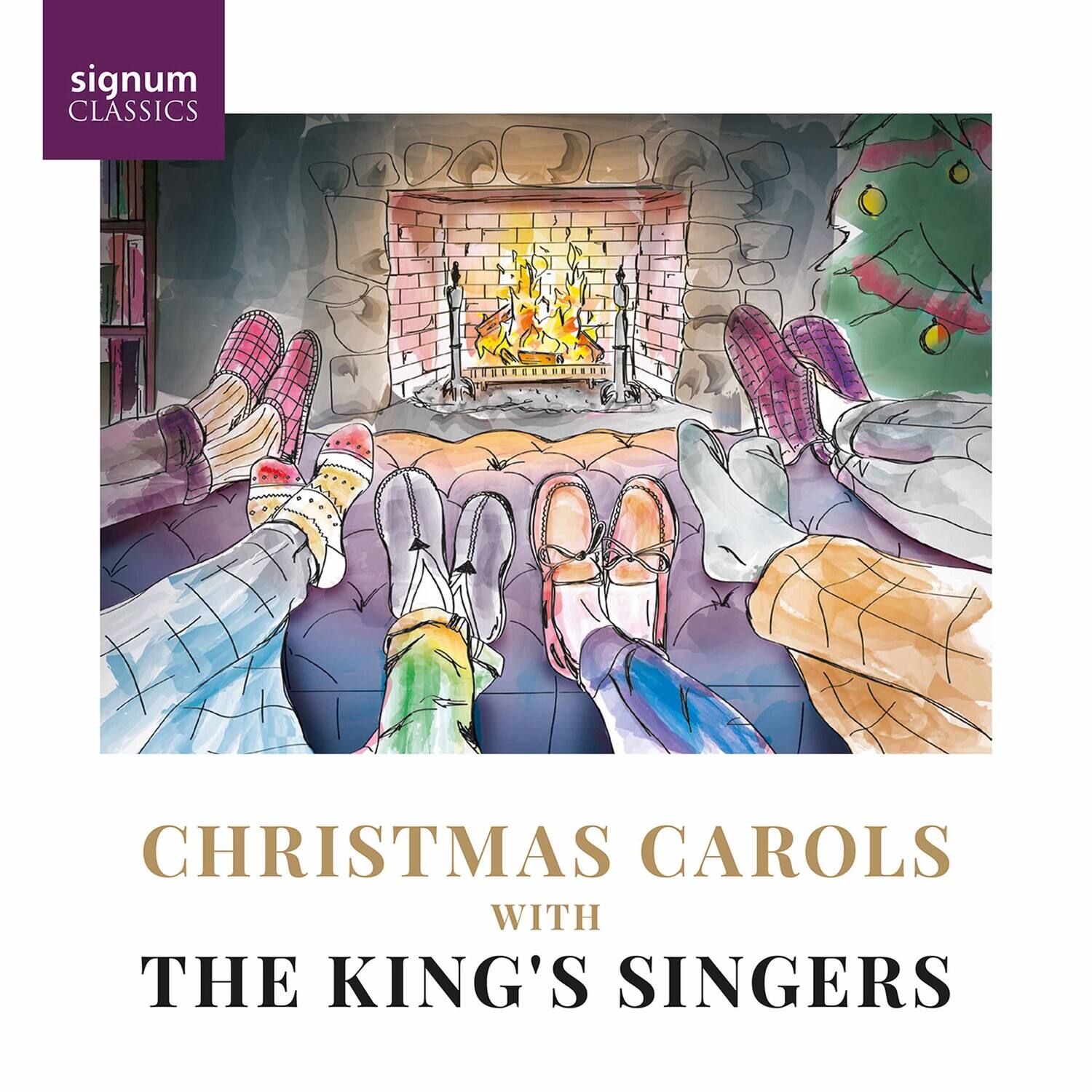 signum CLASSICS

CHRISTMAS CAROLS  
WITH  
THE KING'S SINGERS