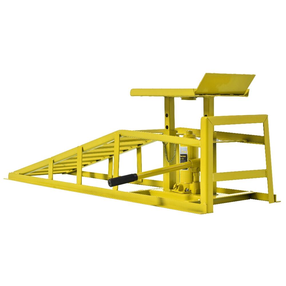 Alt View 1. Ropilly - Ropilly 5 Ton Hydraulic Car Ramps 10000 lb Truck Service Lift.