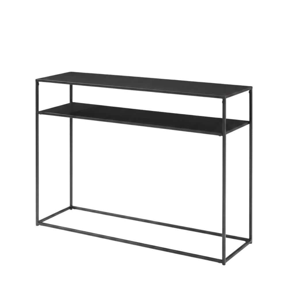 Crosley Furniture - Braxton Entryway Console Table - Matte Black