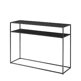 Crosley Furniture - Braxton Entryway Console Table - Matte Black