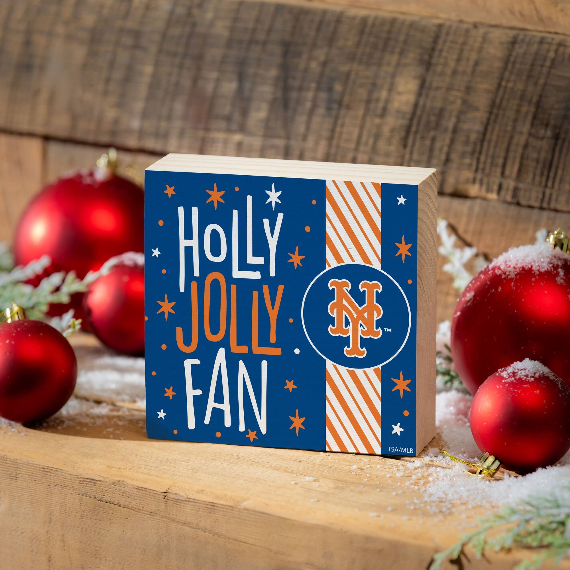 HOLLY JOLLY FAN  
NY  
TSA/MLB