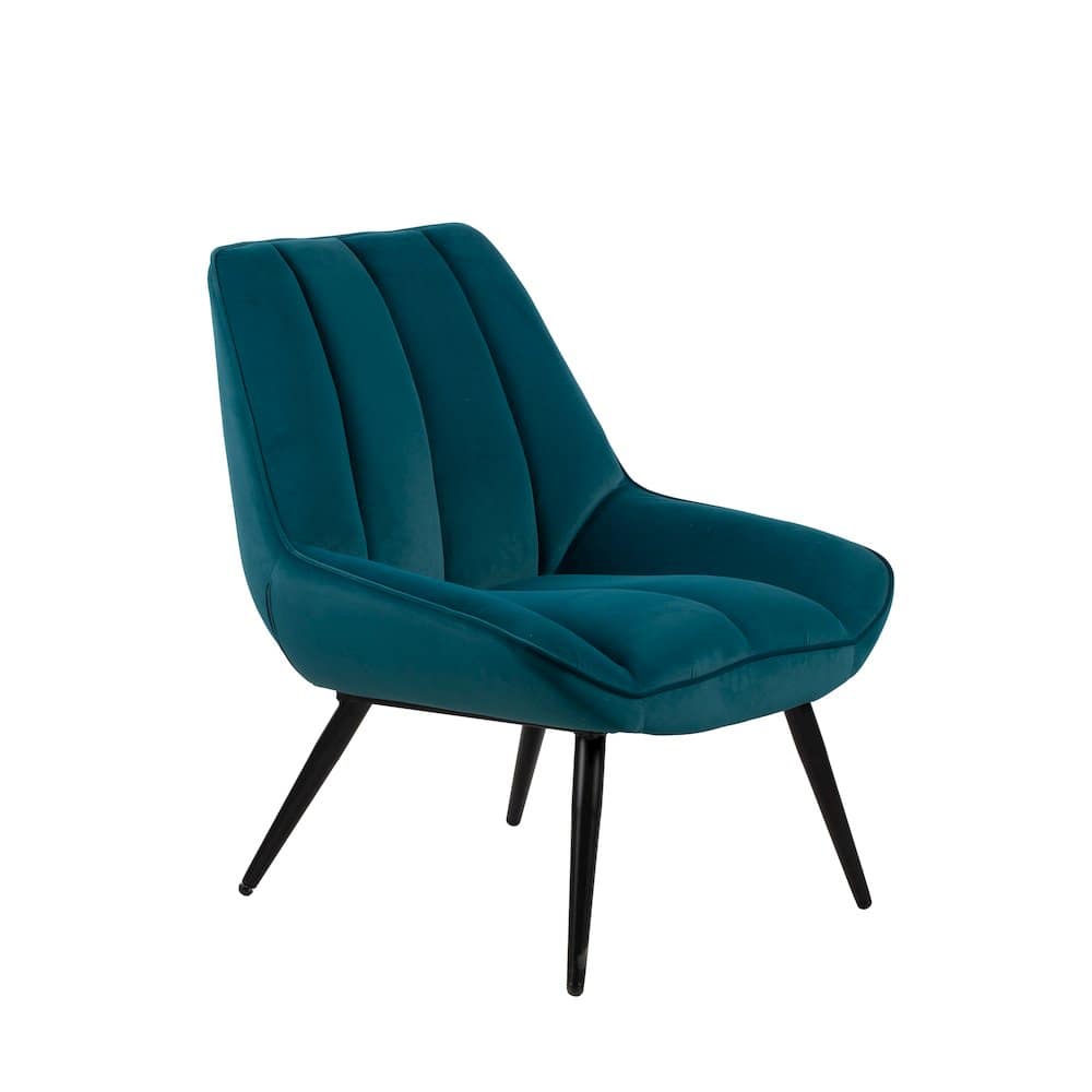 New Classic Furniture - Astrid Metal and Fabric Accent Chair - Green
