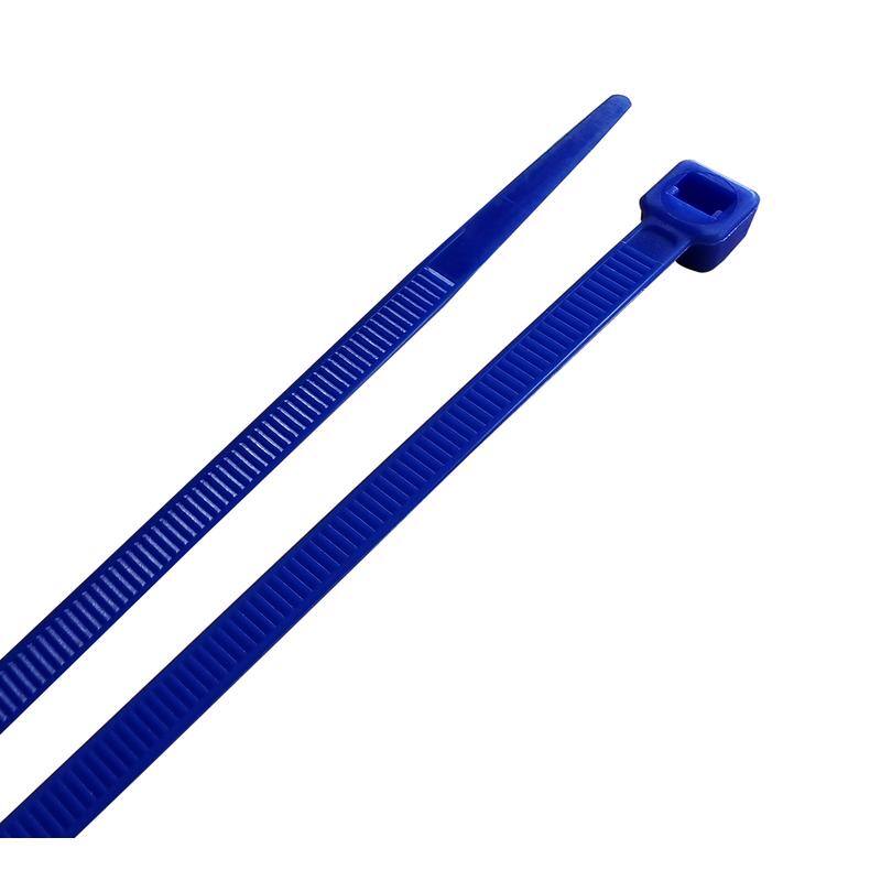 Angle. HomePlus - Home Plus 8 in. L Blue Cable Tie 100 pk.
