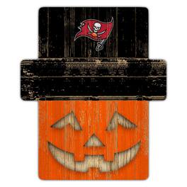 Fan Creations - Tampa Bay Buccaneers 12" x 12" Jack-O-Lantern Display - Orange