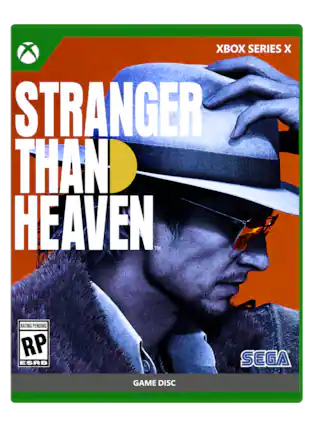 XBOX SERIES X STRANGER THAN HEAVEN RATING PENDING RP ESRB SEGA GAME DISC - RP (Rating Pending)