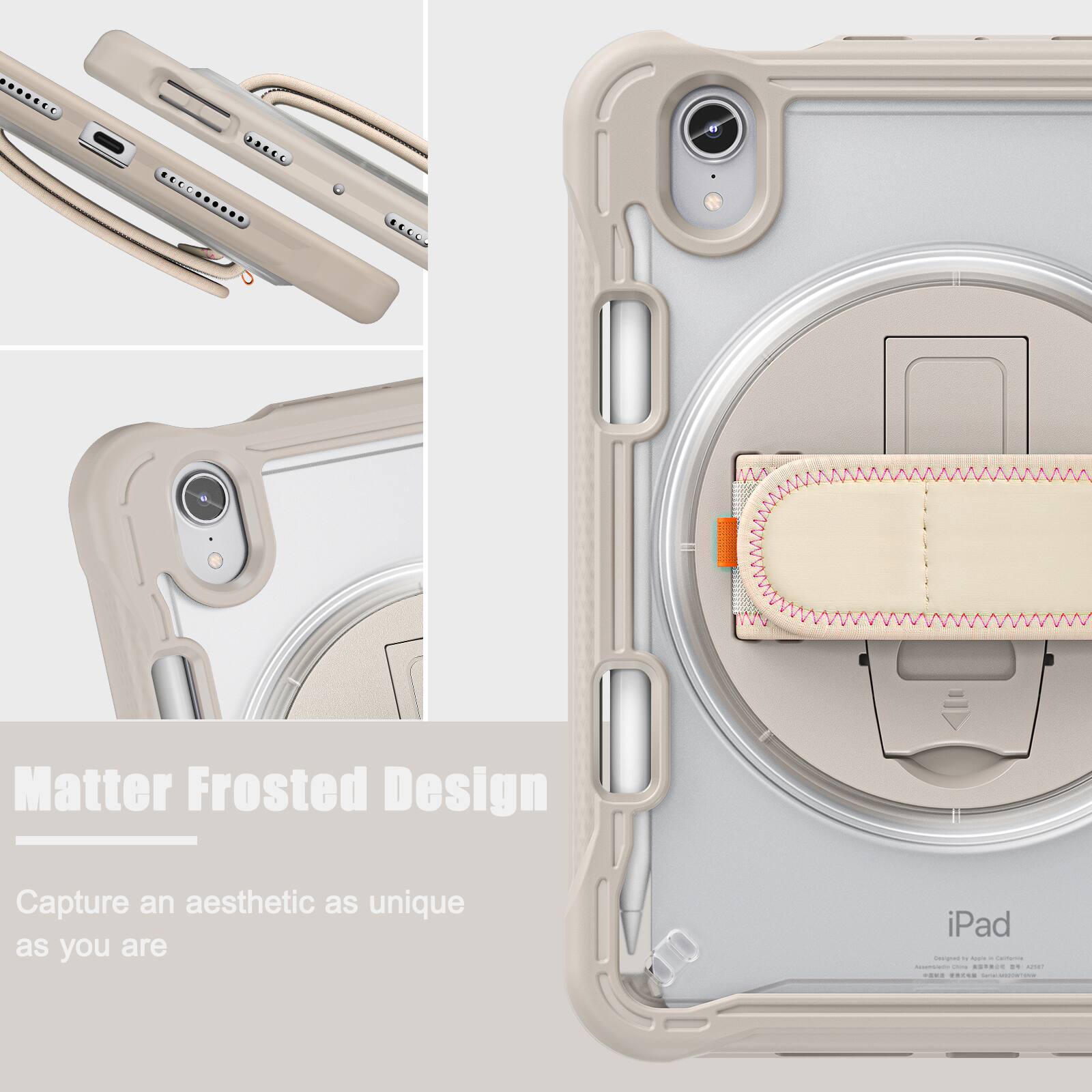 DD4EC  
Matter Frosted Design  
Capture an aesthetic as unique as you are  
iPad