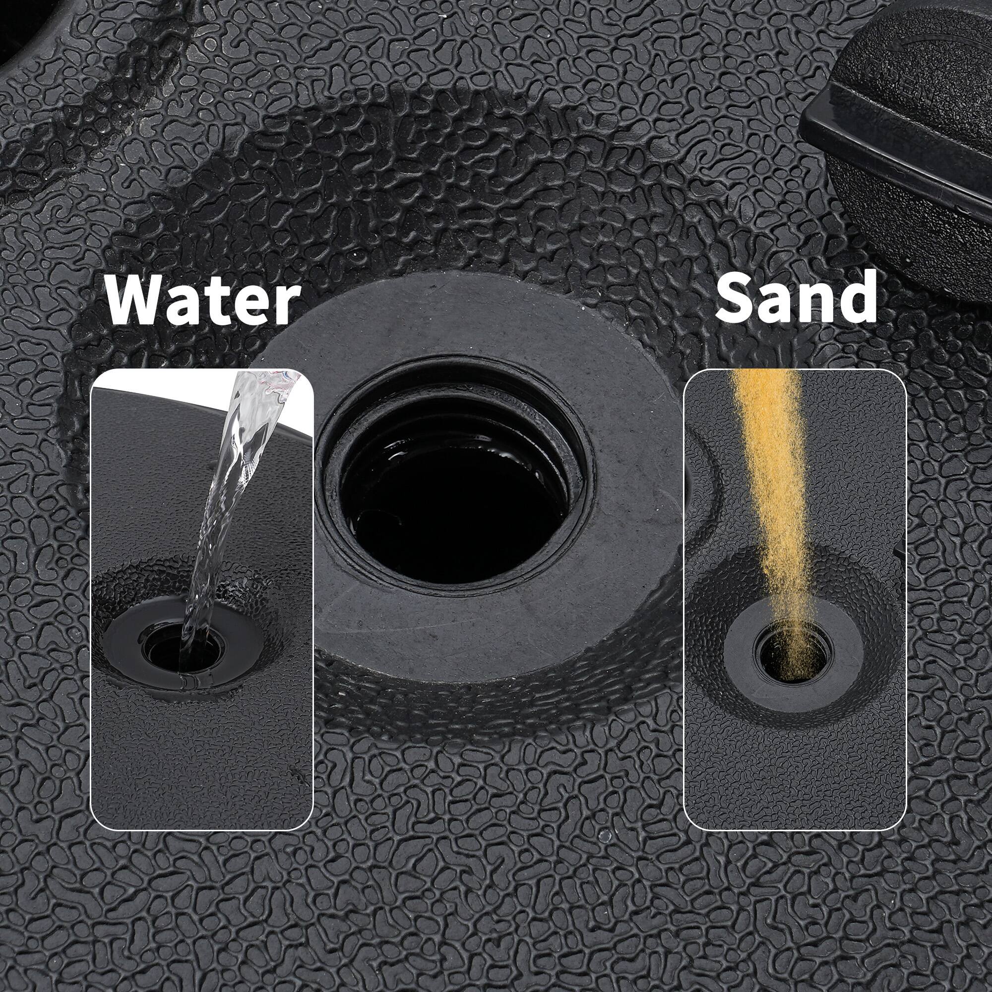 Water  
Sand