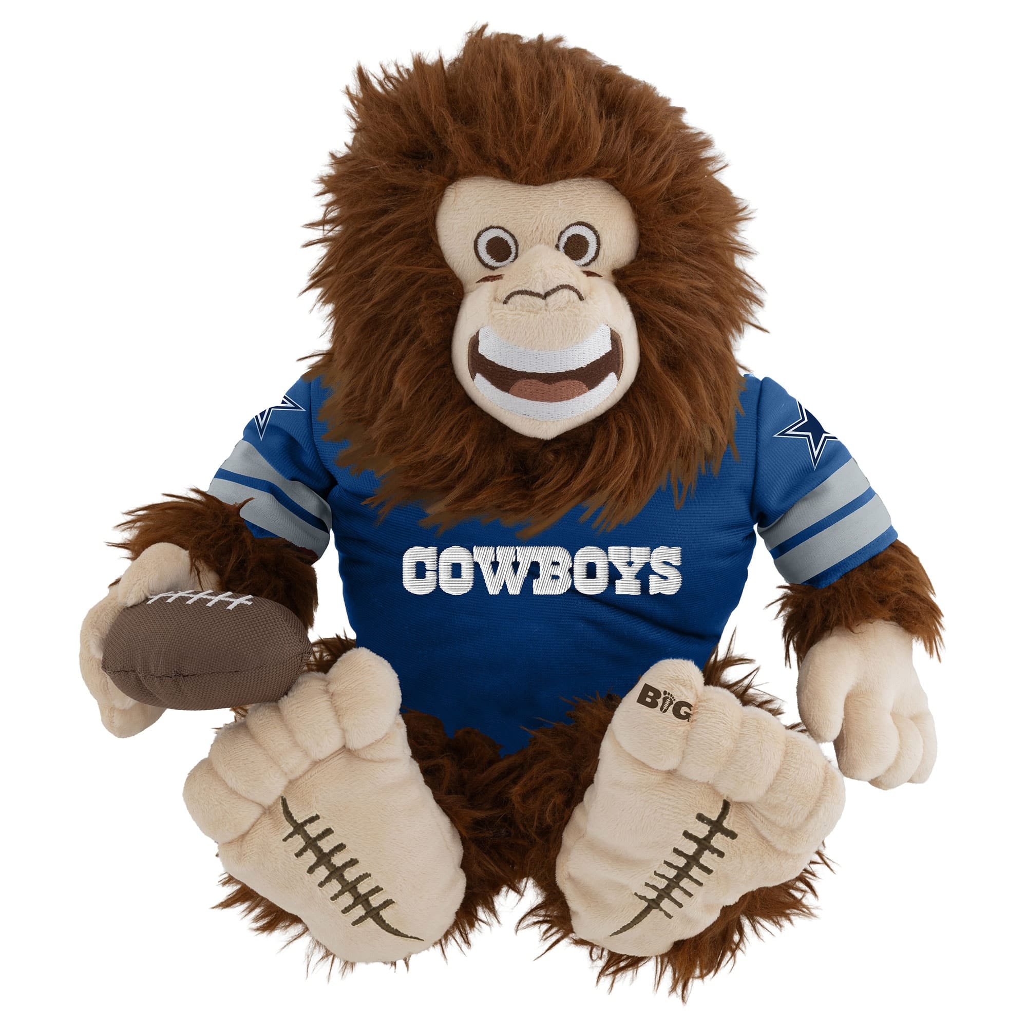 Sporticulture - Dallas Cowboys 14" Big Footballer Premium Plush - Multicolor