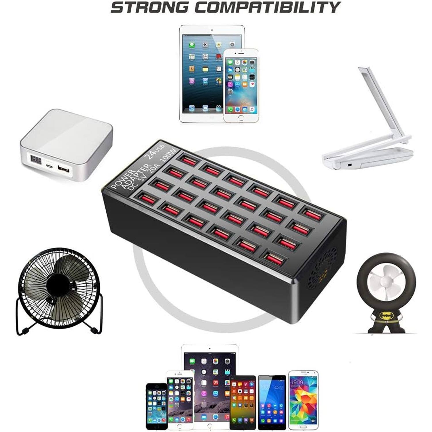 STRONG COMPATIBILITY 5 C C 24us 100W EA 20A POWER ADAPTER DC SV 71