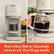 Brew a 8oz, 10oz or 12oz single serve or a 8, 10 or 12 cup carafe