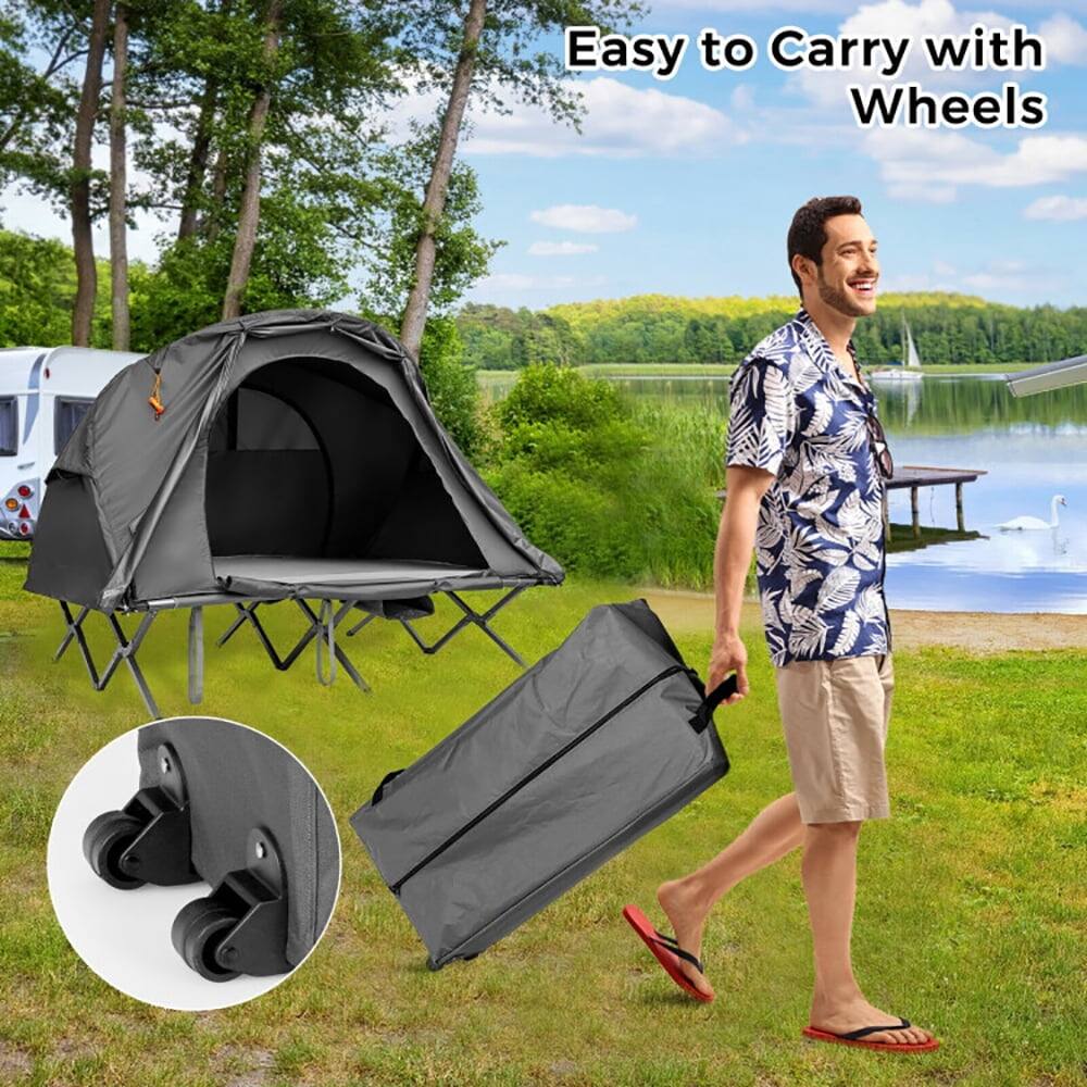 Easy to Carry with Wheels