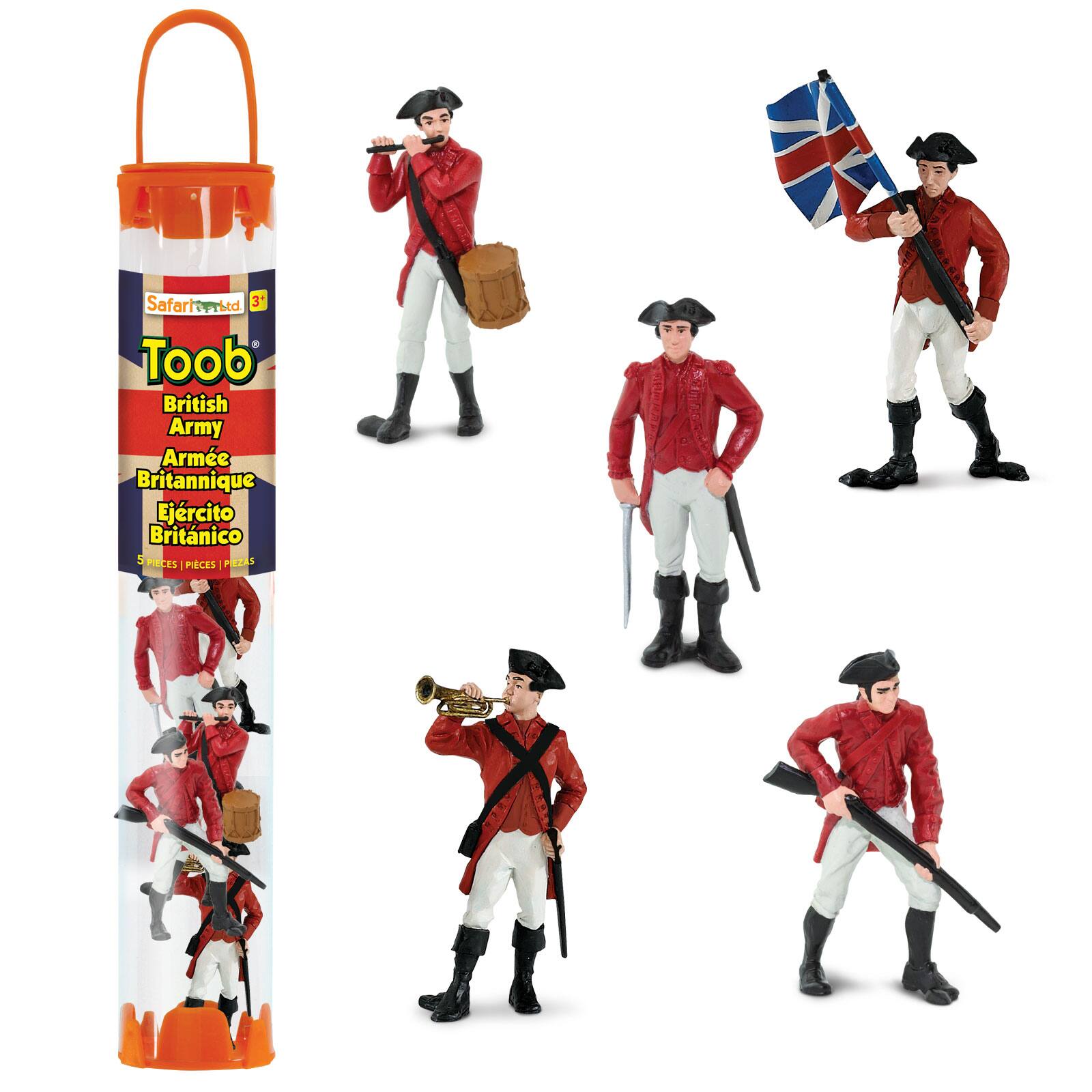 Safari Ltd. - American Rev. War British Army Toob Toy