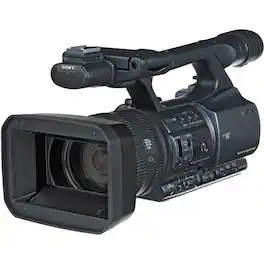 Sony - Handycam DCR-VX2200E Camcorder Black PAL - Black