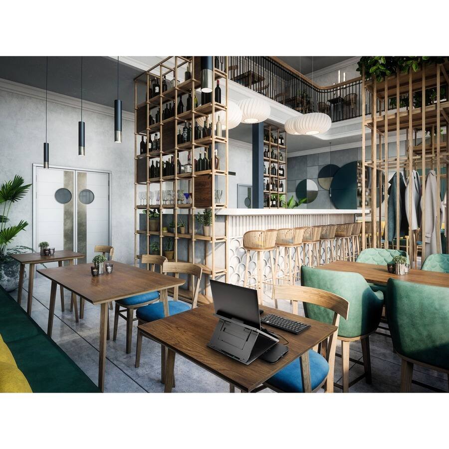 Alt View 2. Kensington - Kensington SD1610P Docking Station - for Tablet, Notebook, Projector, Monitor - 60 W - USB Type C - 4K - 3840 x 2160 - 3 - Gray.