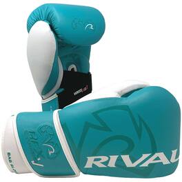 RIVAL - Boxing RFX-Guerrero-V HDEF Bag Gloves - 10 oz. - Teal/White