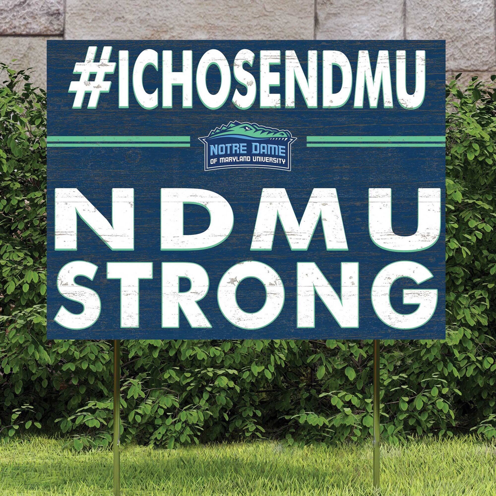 #ICHOSENDMU  
NOTRE DAME OF MARYLAND UNIVERSITY  
NDMU STRONG