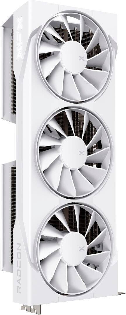 Angle. XFX - Swift AMD Radeon RX 9070XT 16GB GDDR6 PCI Express 5.0 Gaming Graphics Card - White.