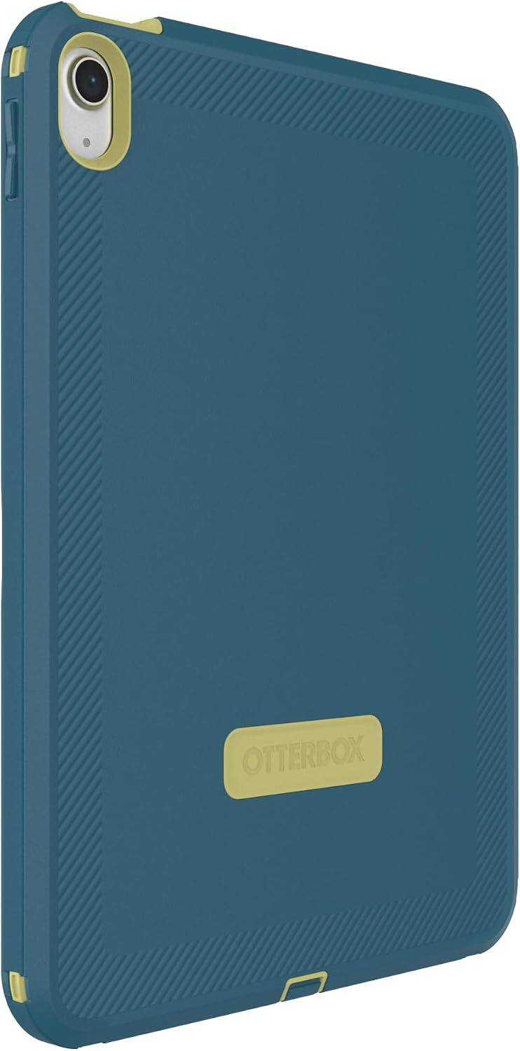 Alt View 1. OtterBox - OtterBox - Defender Series Pro Tablet Case for Apple iPad (A16) and Apple iPad (10th generation) - Treasure Cove (Blue).