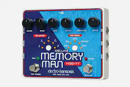 Electro-Harmonix - Deluxe Memory Man 1100-TT 1100mS Analog Delay with Tap Tempo